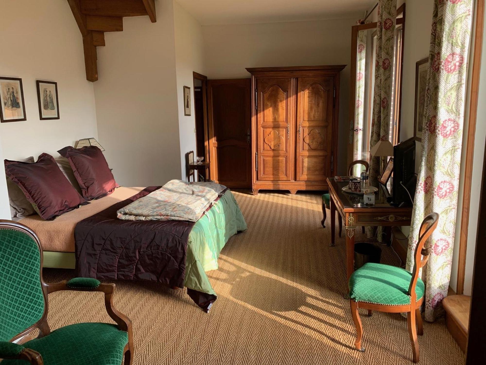 Le Pommier Doux, Maison D'Hote Du Domaine Du Chateau D'Argeronne La Haye-Malherbe Dış mekan fotoğraf