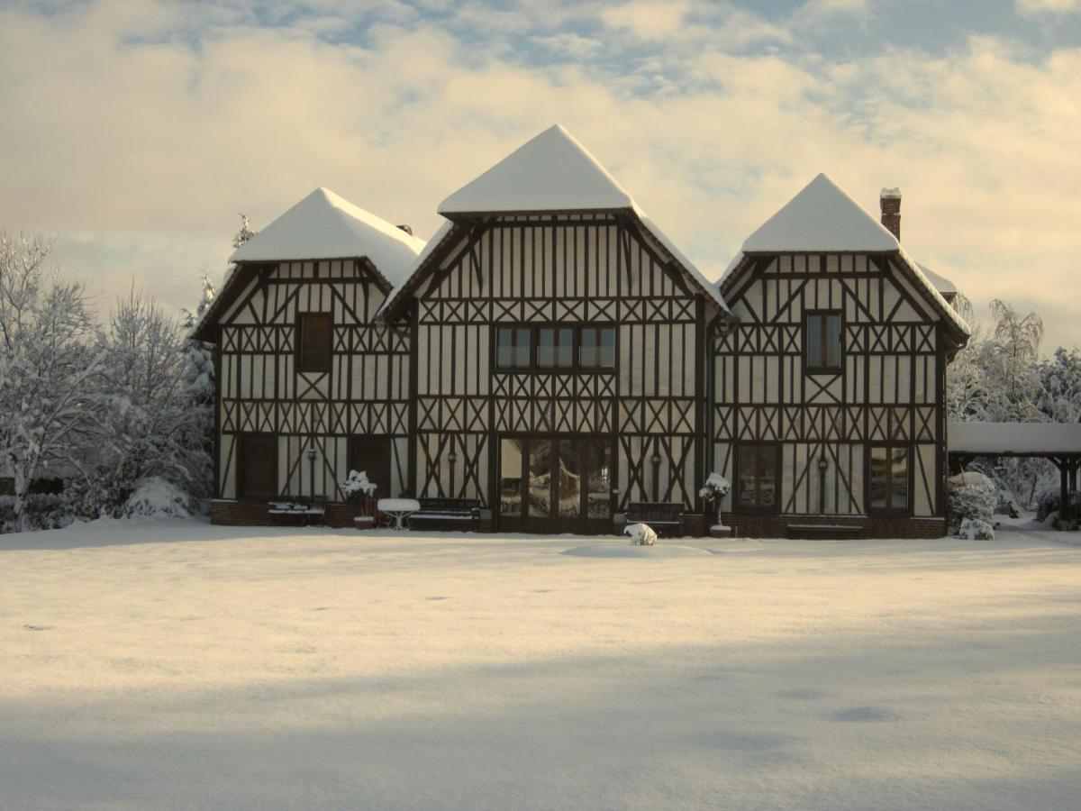 Le Pommier Doux, Maison D'Hote Du Domaine Du Chateau D'Argeronne La Haye-Malherbe Dış mekan fotoğraf