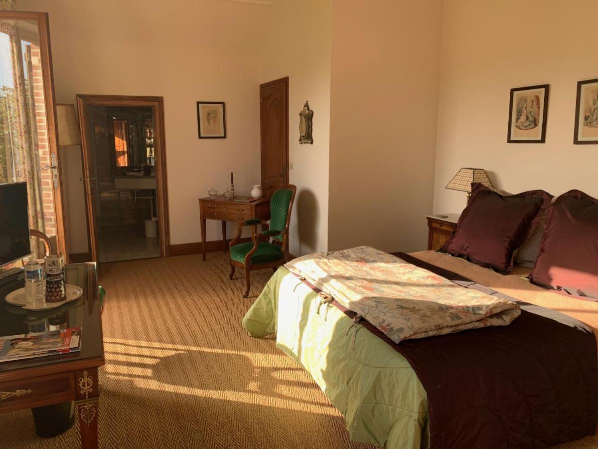 Le Pommier Doux, Maison D'Hote Du Domaine Du Chateau D'Argeronne La Haye-Malherbe Dış mekan fotoğraf
